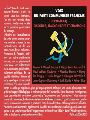 cover image of Voix du Parti communiste français (1920-1994)